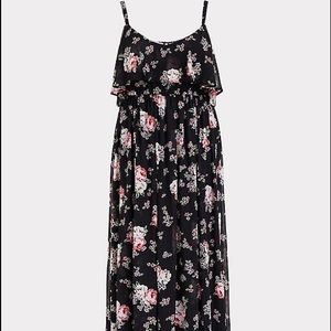 Torrid cold shoulder dress size 0